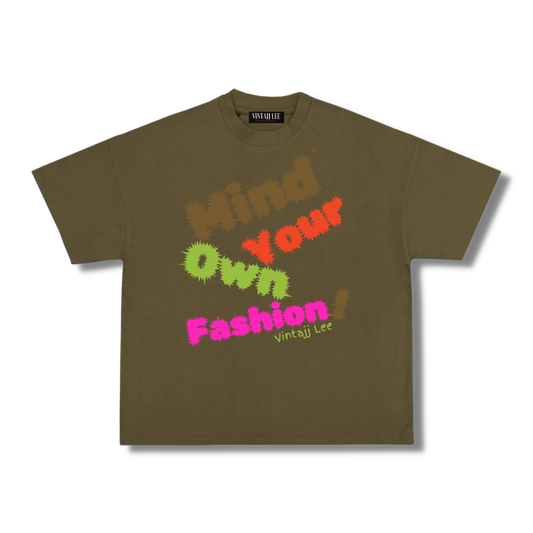 “MYOF” Oversized Tee